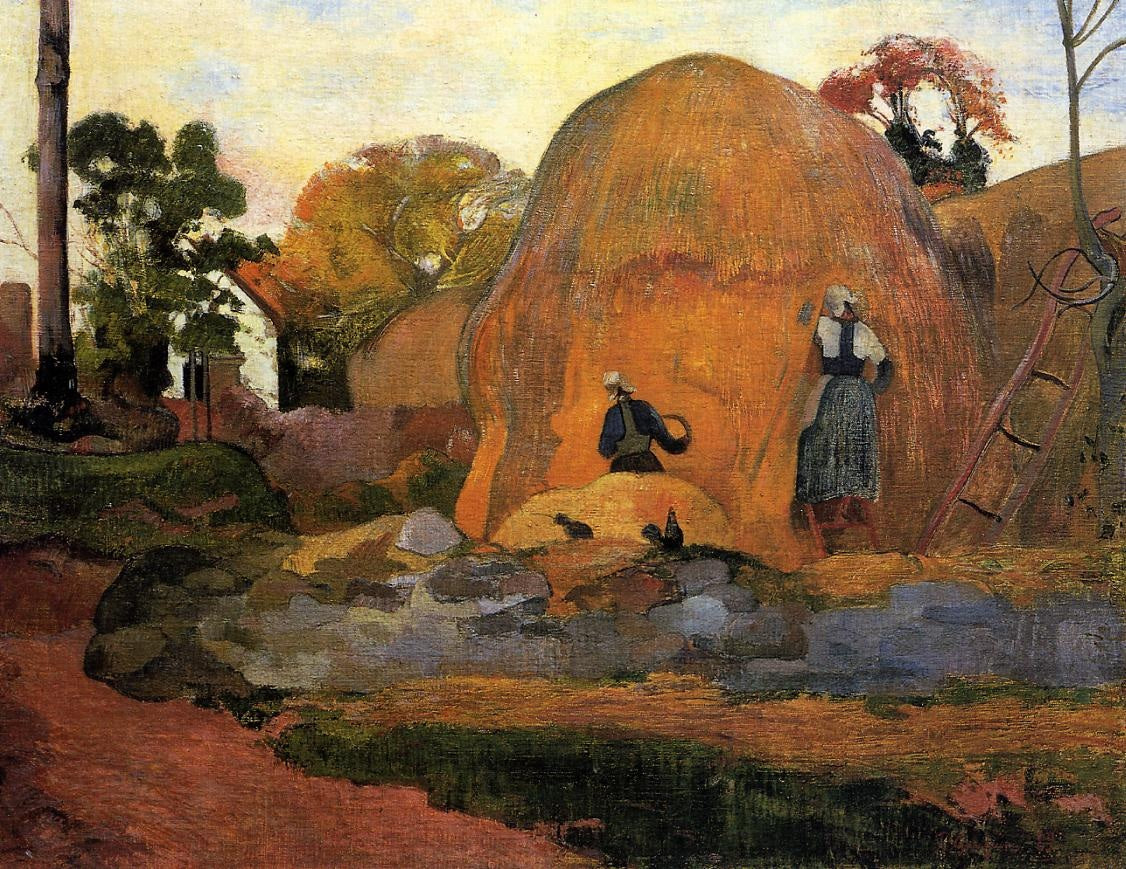 As Moedas Amarelas - Paul Gauguin