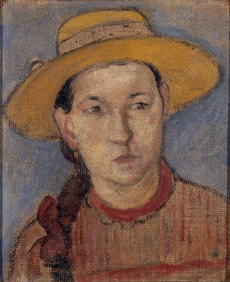 Reproduction du tableau « Jeune Tahitienne - Paul Gauguin » par Alpha Reproduction en peinture à l’huile