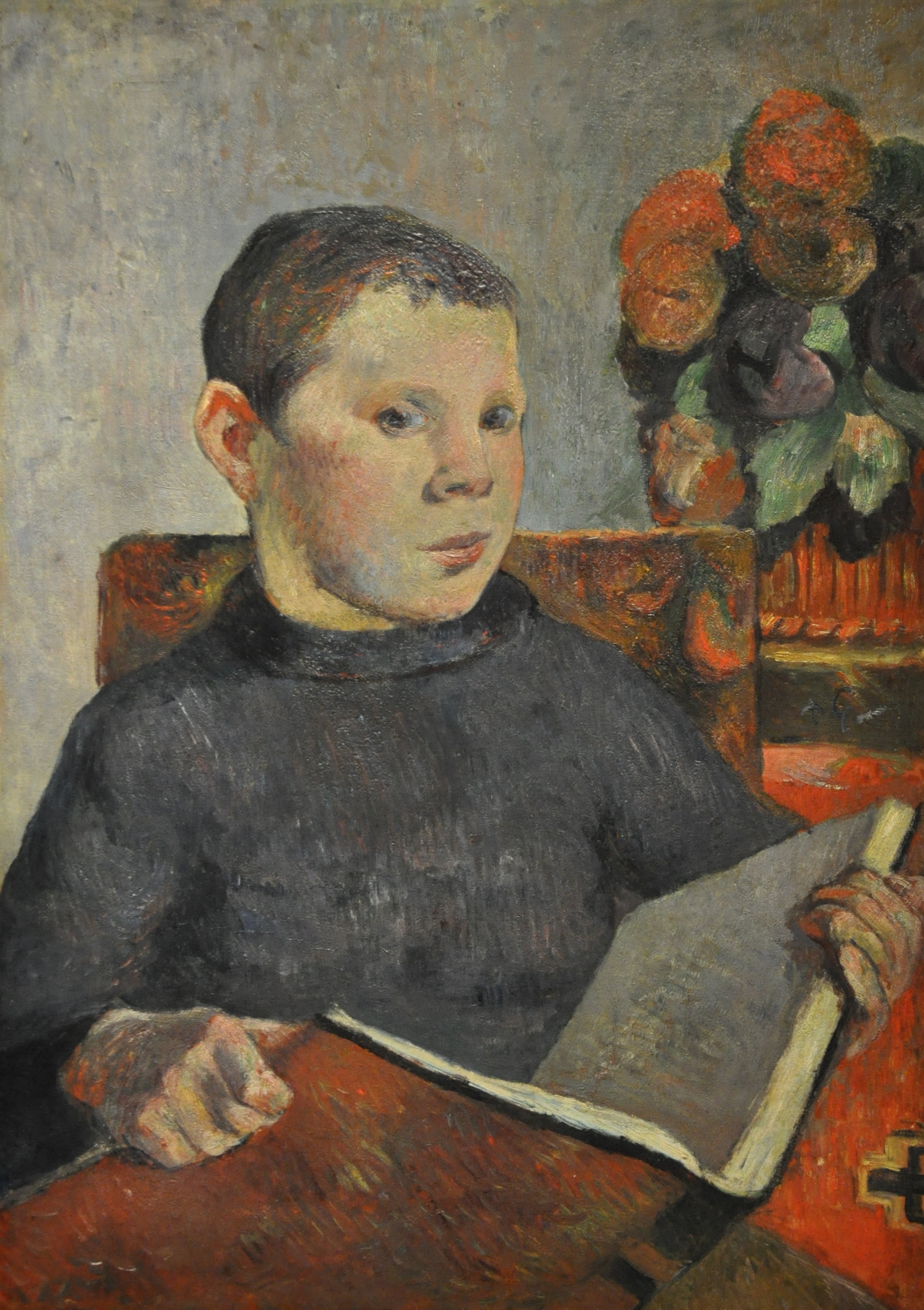 Reproduction du tableau « Clovis - Paul Gauguin » par Alpha Reproduction en peinture à l’huile