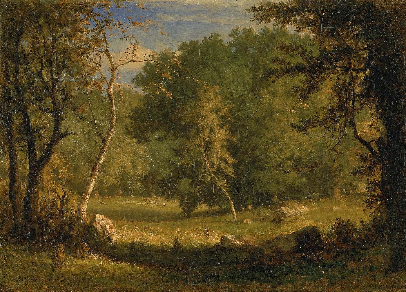 Terrain des elfes - George Inness
