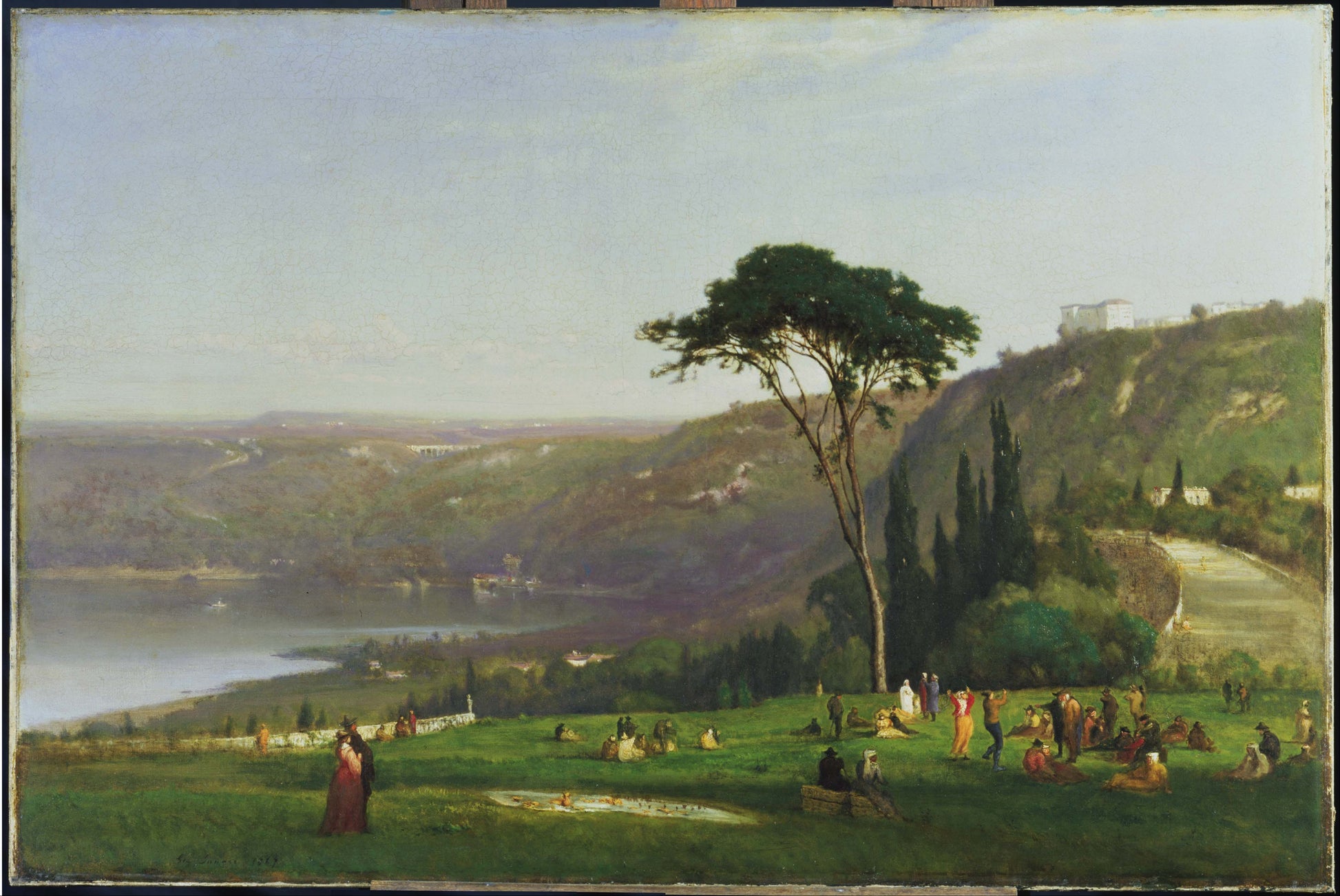 Lac d'Albano - George Inness