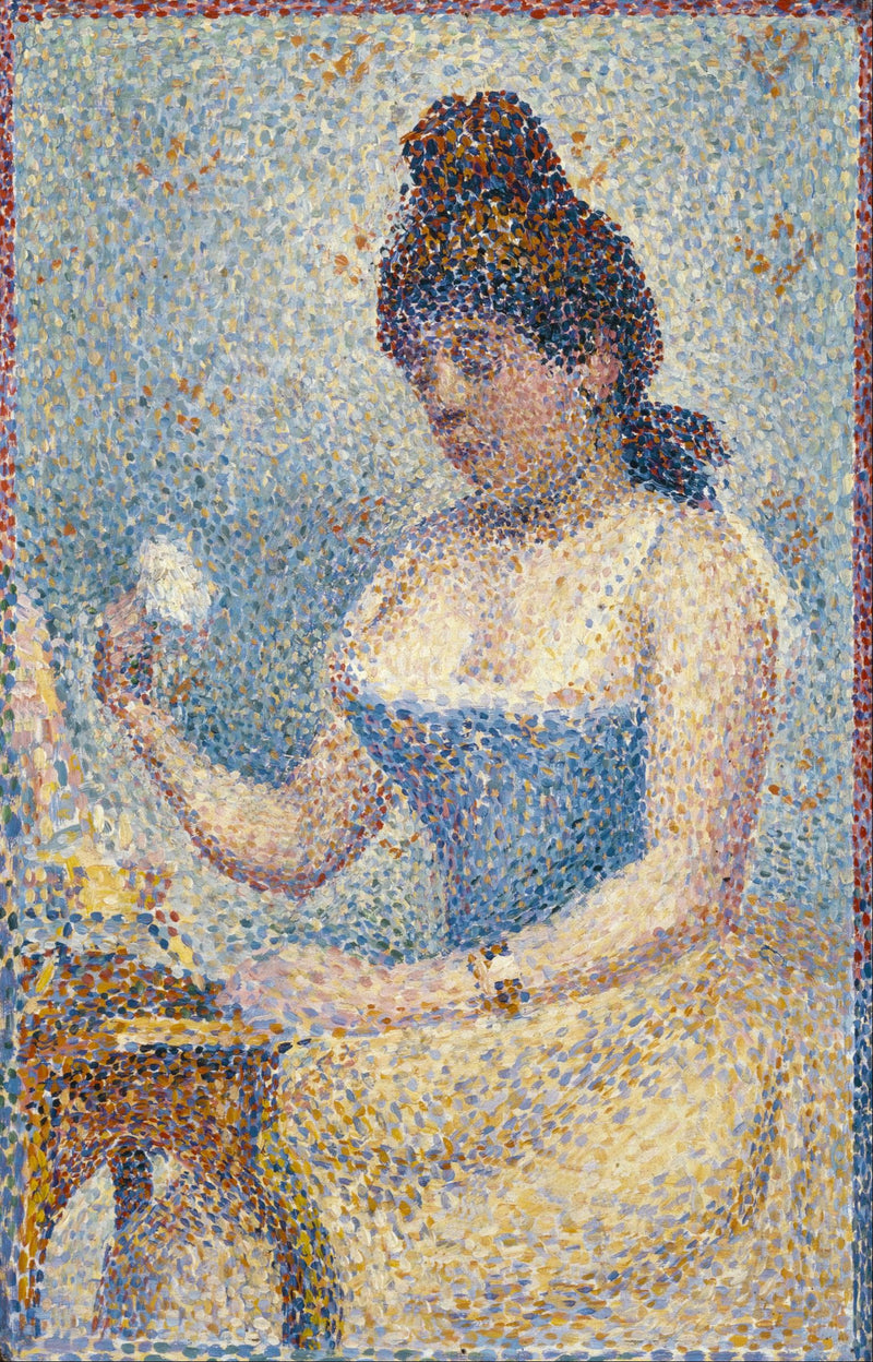 Étude pour « Jeune femme se poudrant » - Georges Seurat