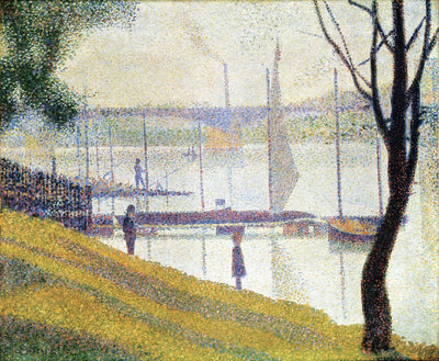 Reproduction du tableau « Le Pont de Courbevoie - Georges Seurat » par Alpha Reproduction en peinture à l’huile