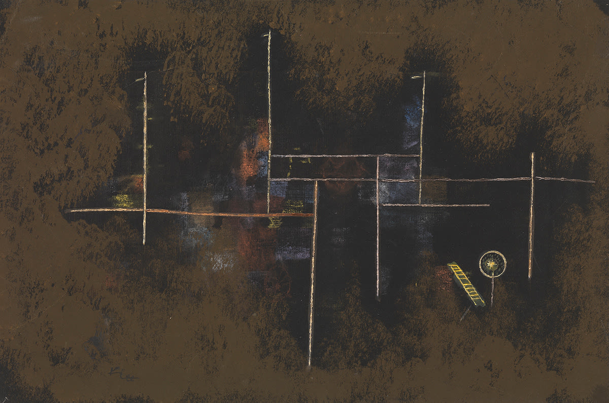 andaime para um edifício novo - Paul Klee
