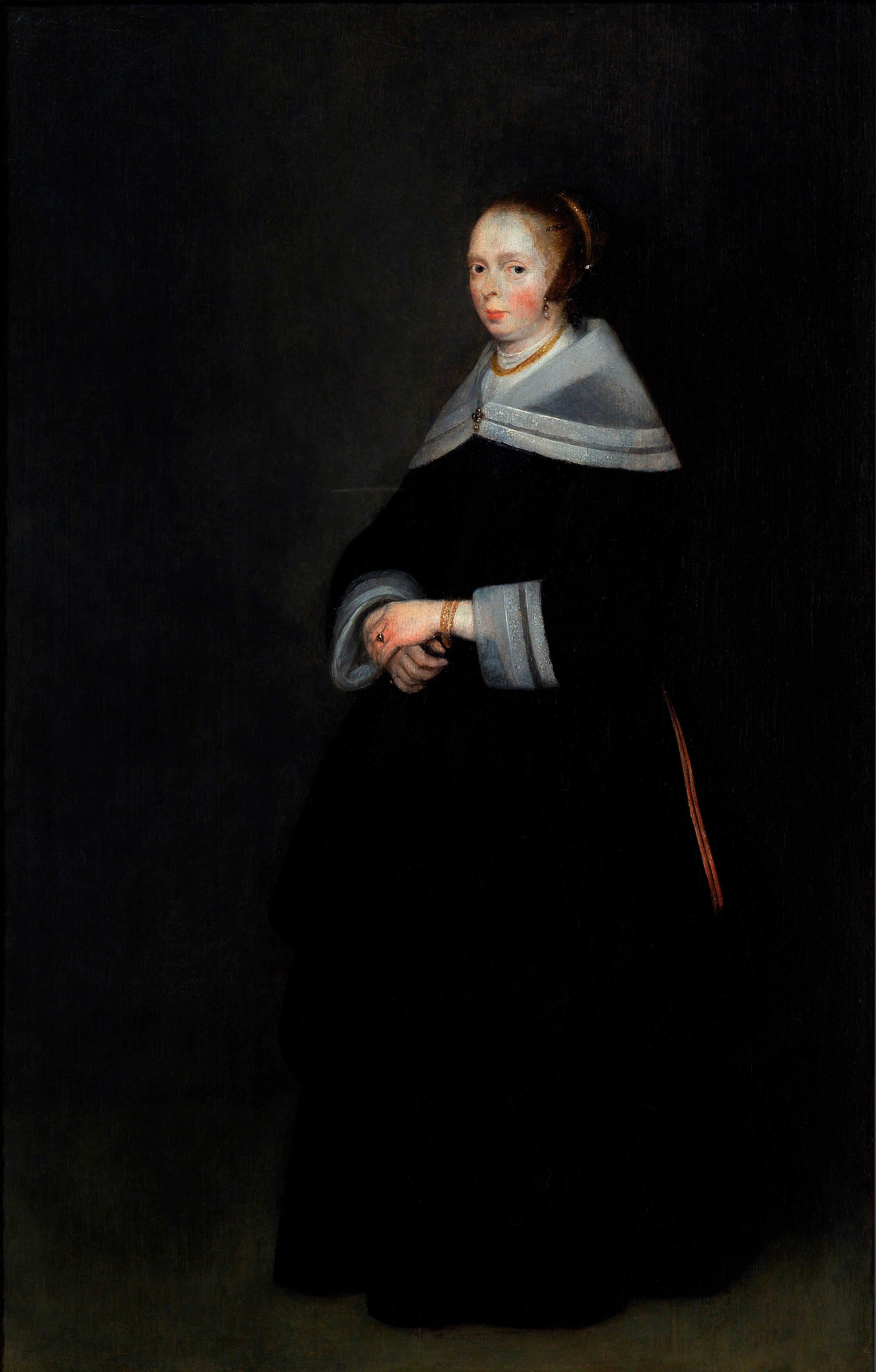 Portrait d'une dame - Gerard ter Borch