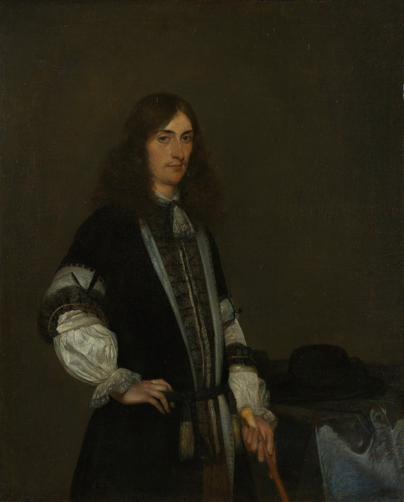 Portrait de François de Vicq (1646-1707). Bourgmestre d'Amsterdam à plusieurs reprises à partir de 1697. - Gerard ter Borch