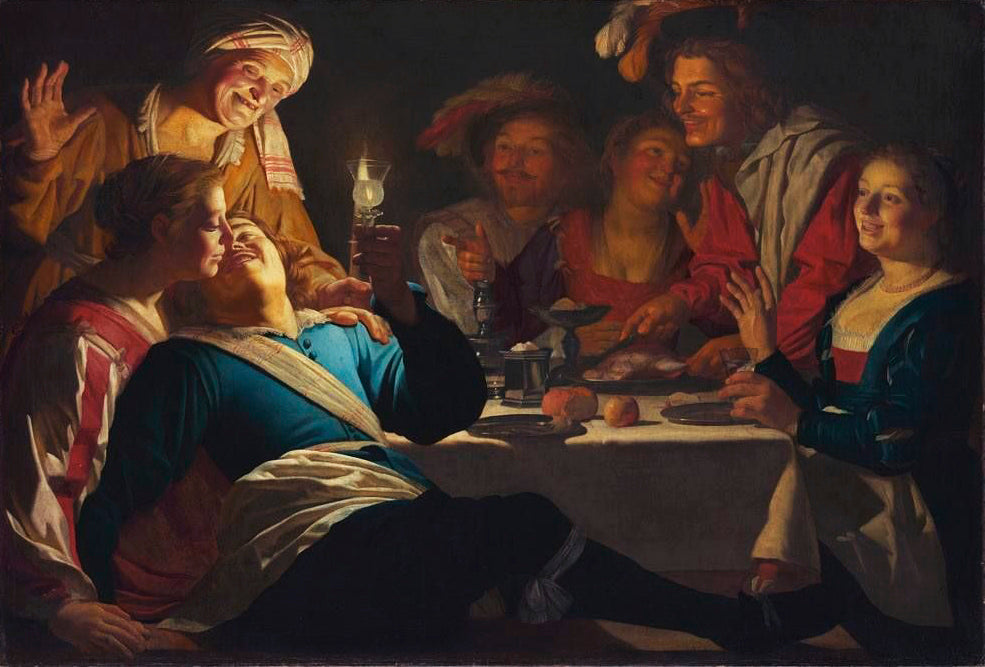 Le Fils prodigue - Gerrit van Honthorst - Alpha Reproduction