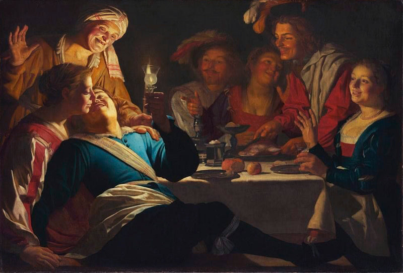 O Filho Pródigo - Gerrit van Honthorst