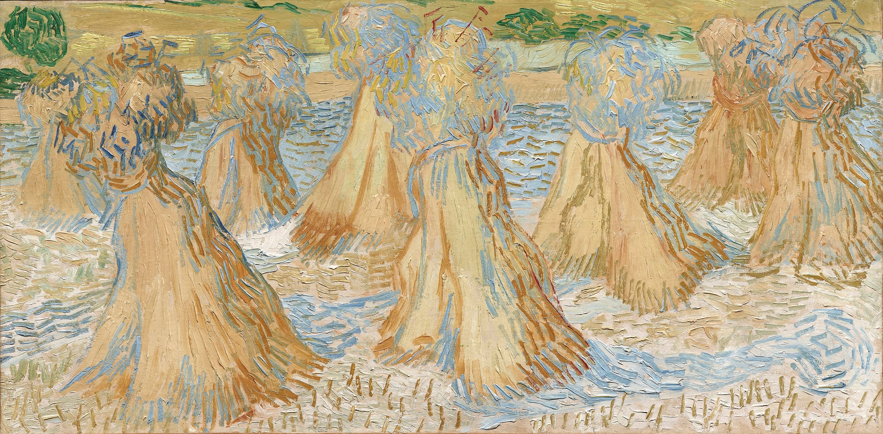 Feixes de trigo - Vincent van Gogh
