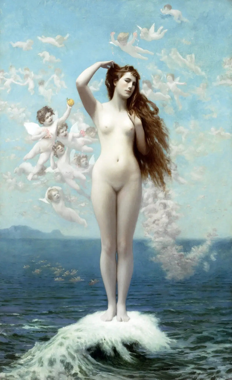 O Nascimento de Vênus - Jean-Léon Gérôme