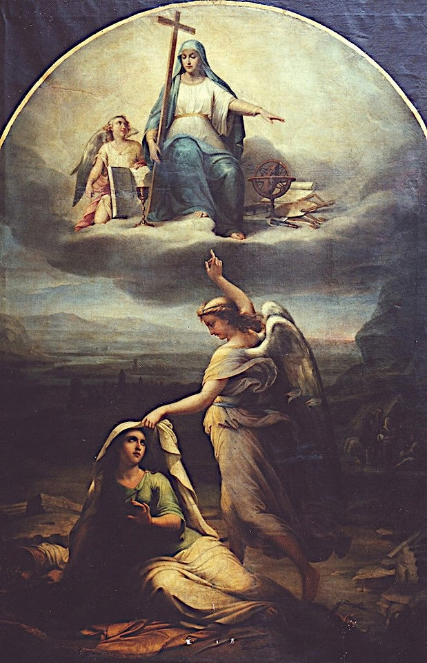 La Renaissance de la Roumanie, Gheorghe Tattarescu, 1850, peinture à l’huile