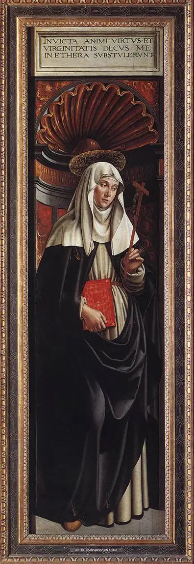 Santa Catarina de Sena - Domenico Ghirlandaio