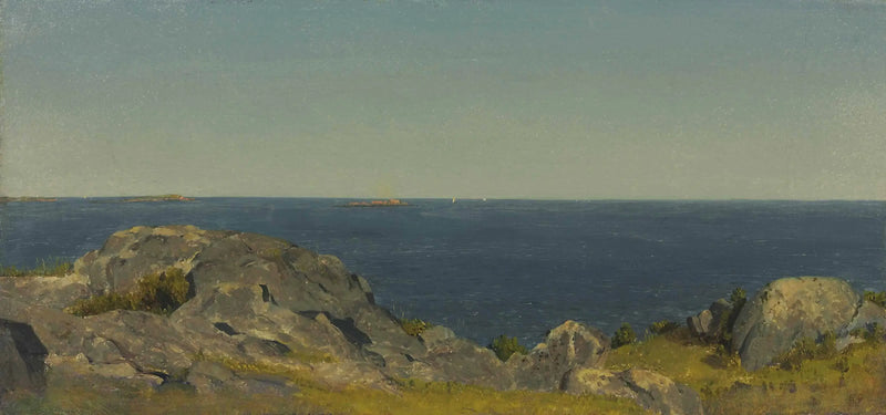 Um esboço em Manchester, Massachusetts - Sanford Robinson Gifford