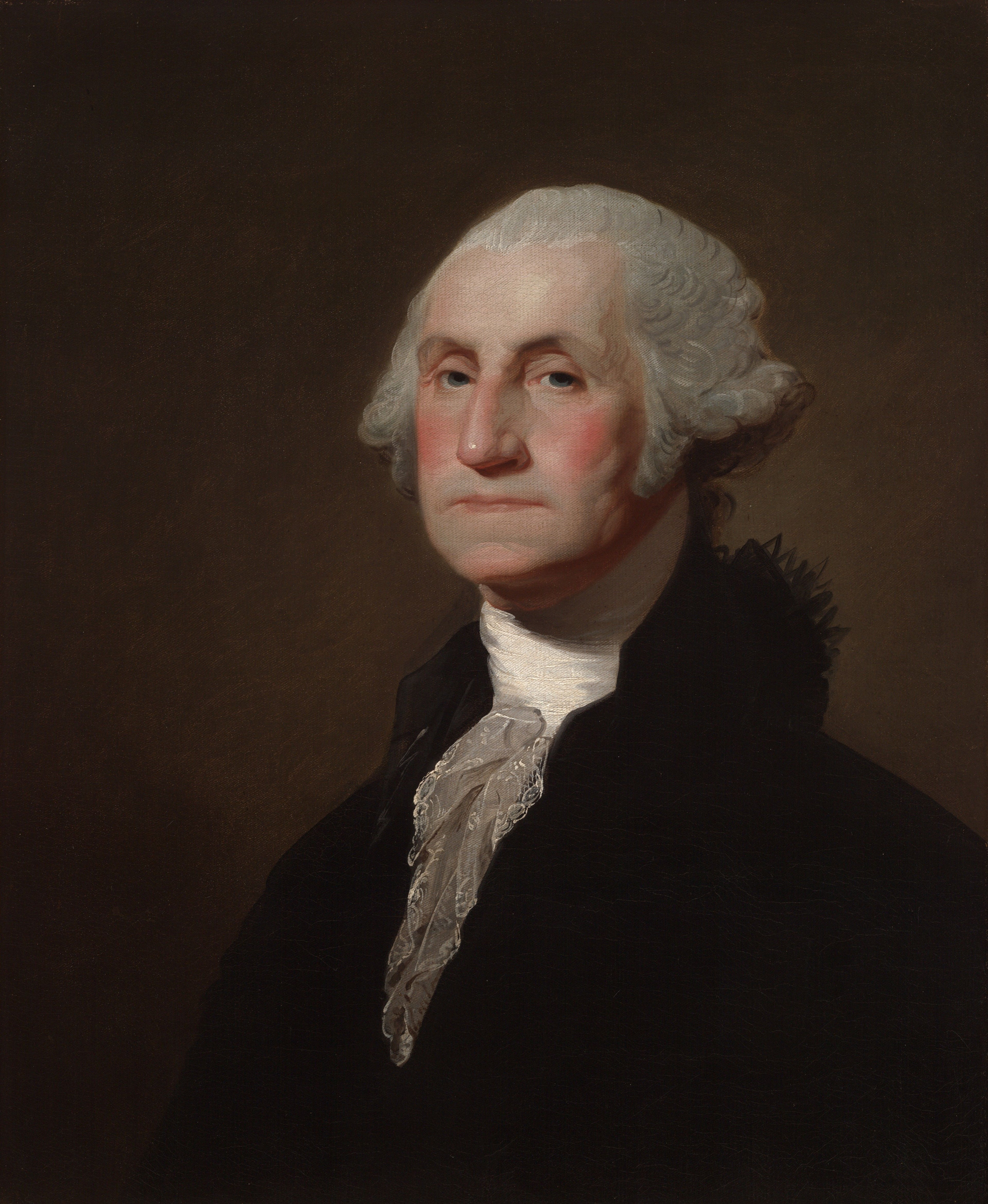 George Washington (1732-1799), docteur en droit  1781 - Gilbert Stuart