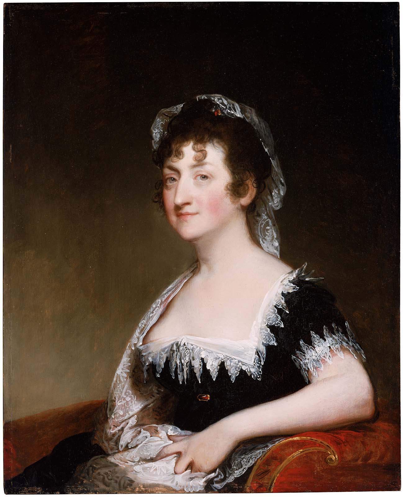 Mme James Swan (Hepzibah Clarke) - Gilbert Stuart