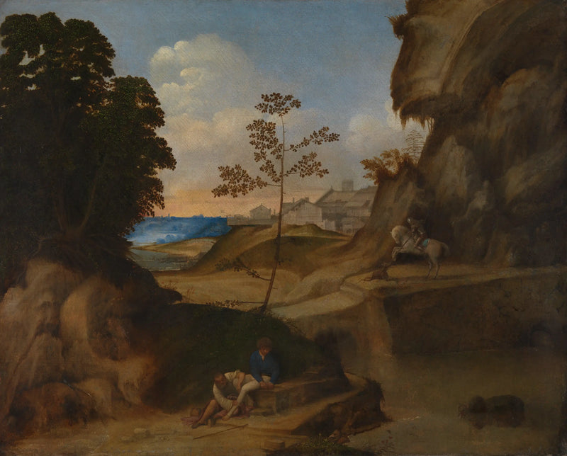 Pôr do sol - Giorgione