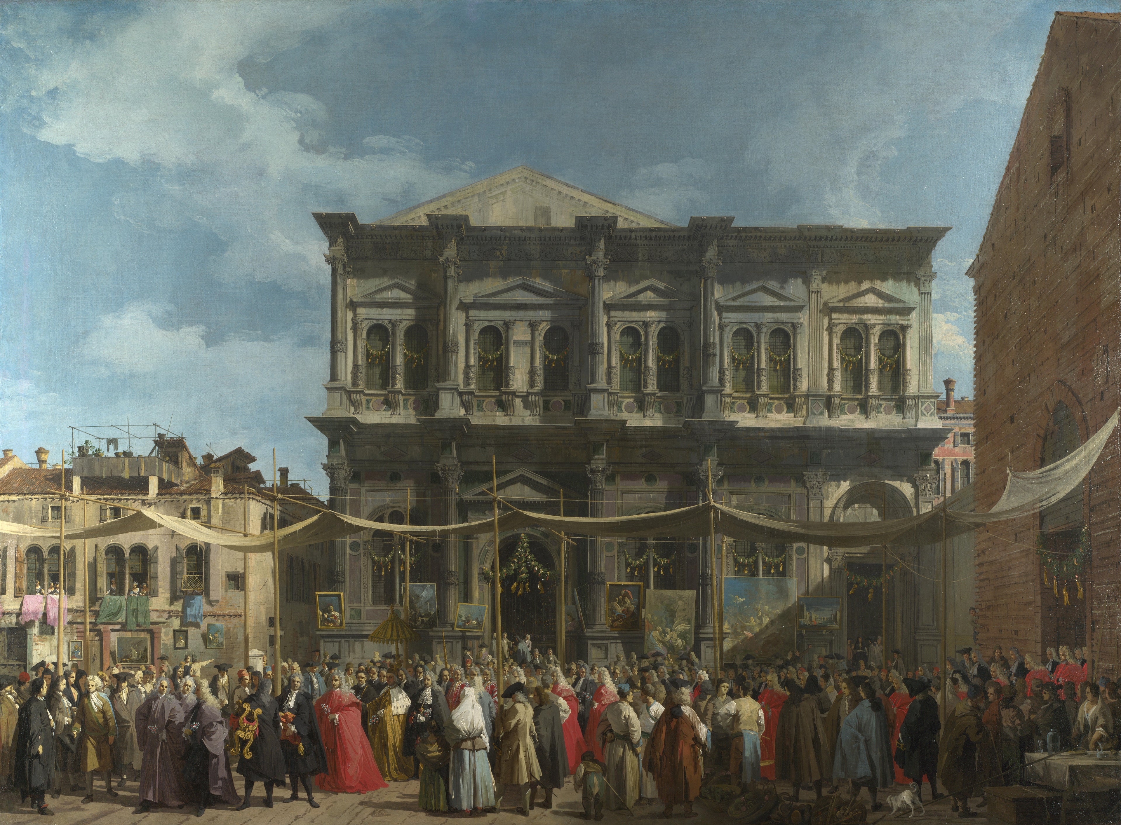 Venise : Jour de la Saint Roch - Canaletto