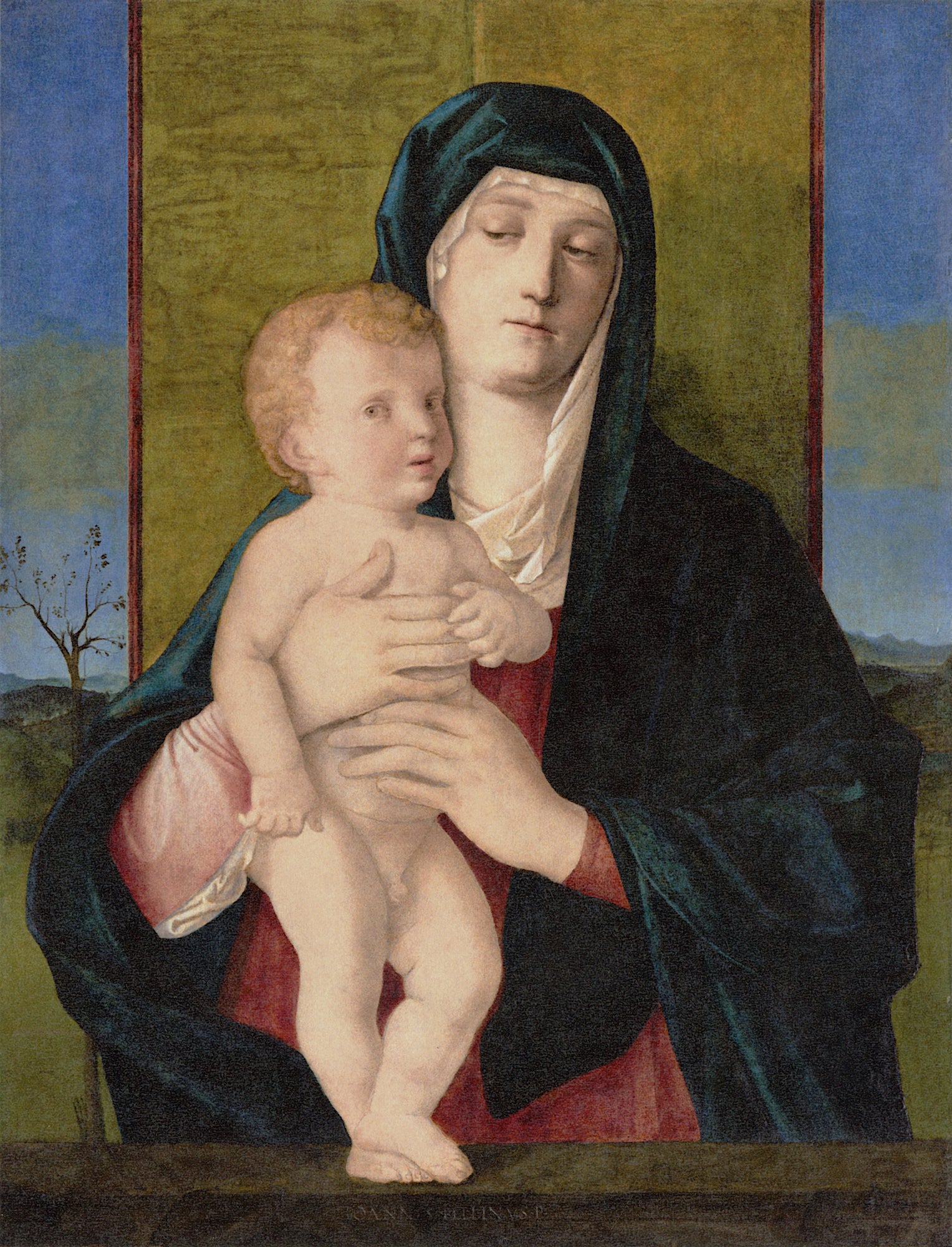 Vierge à l'Enfant (Madonna Corsini) - Giovanni Bellini