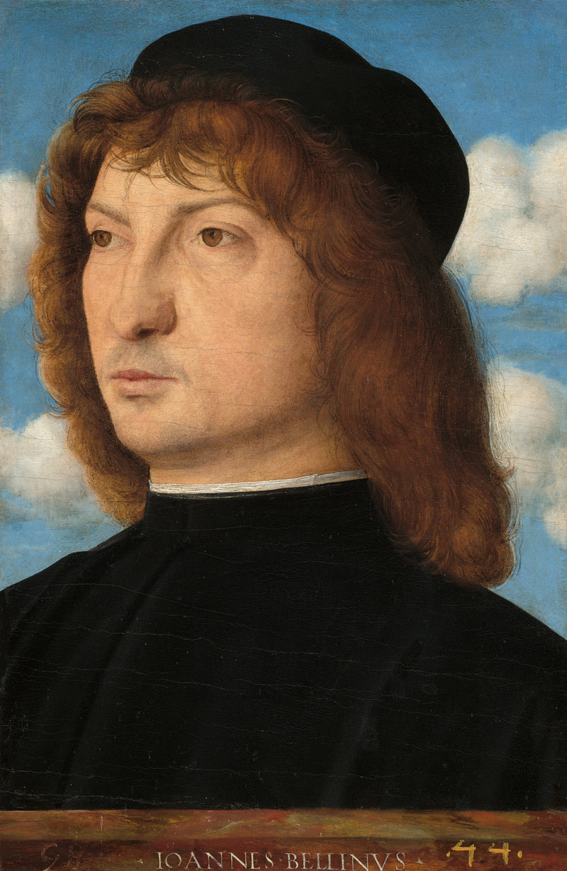 Retrato de um gentil-homem veneziano - Giovanni Bellini