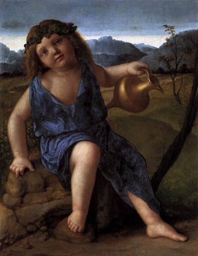 L’enfant Bacchus - Giovanni Bellini - Alpha Reproduction