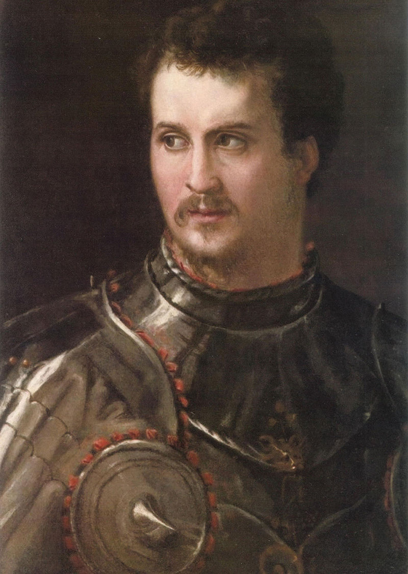 retrato de Jean das Bandas Negras - Francesco Salviati