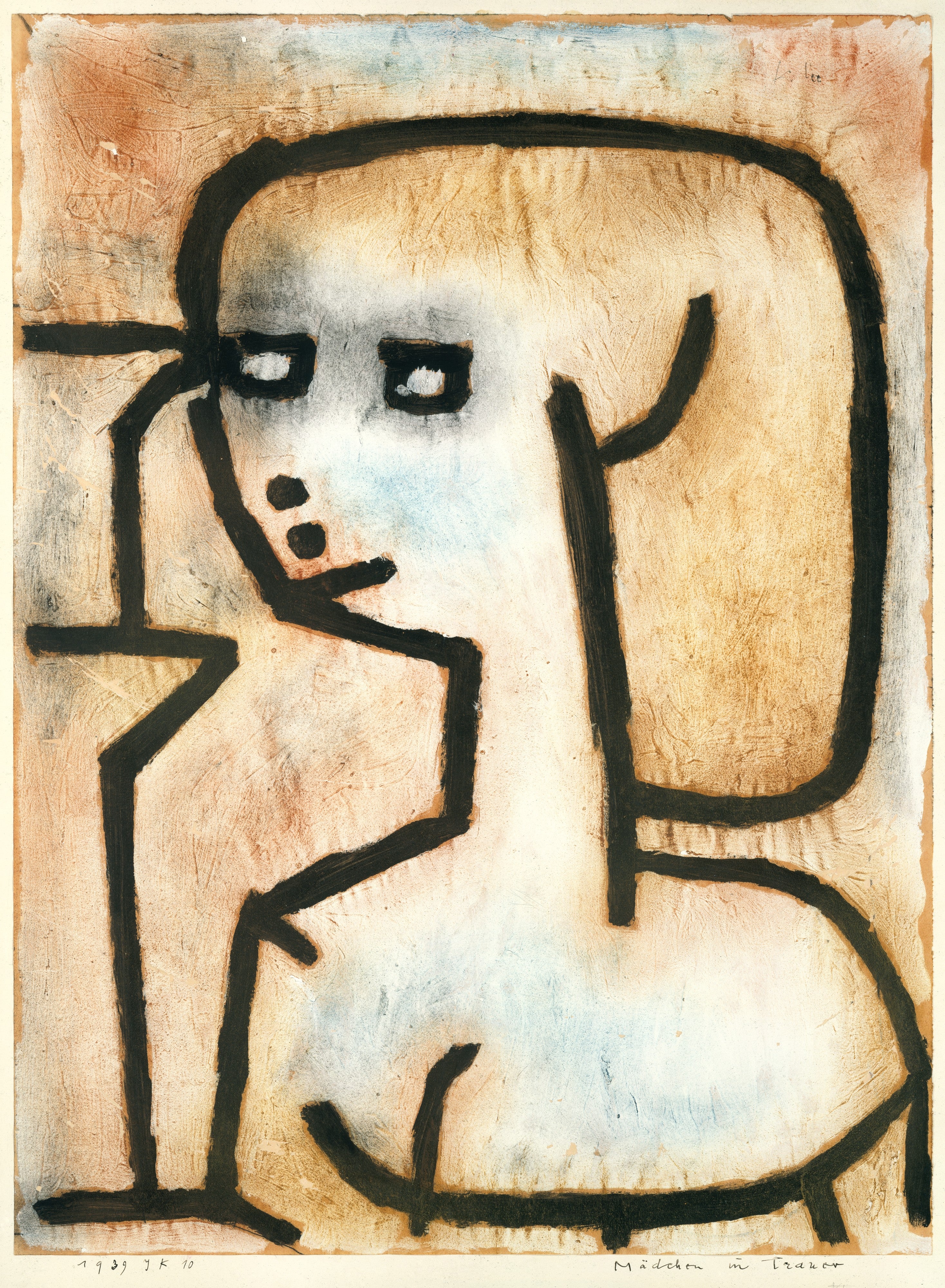 Menina de luto - Paul Klee