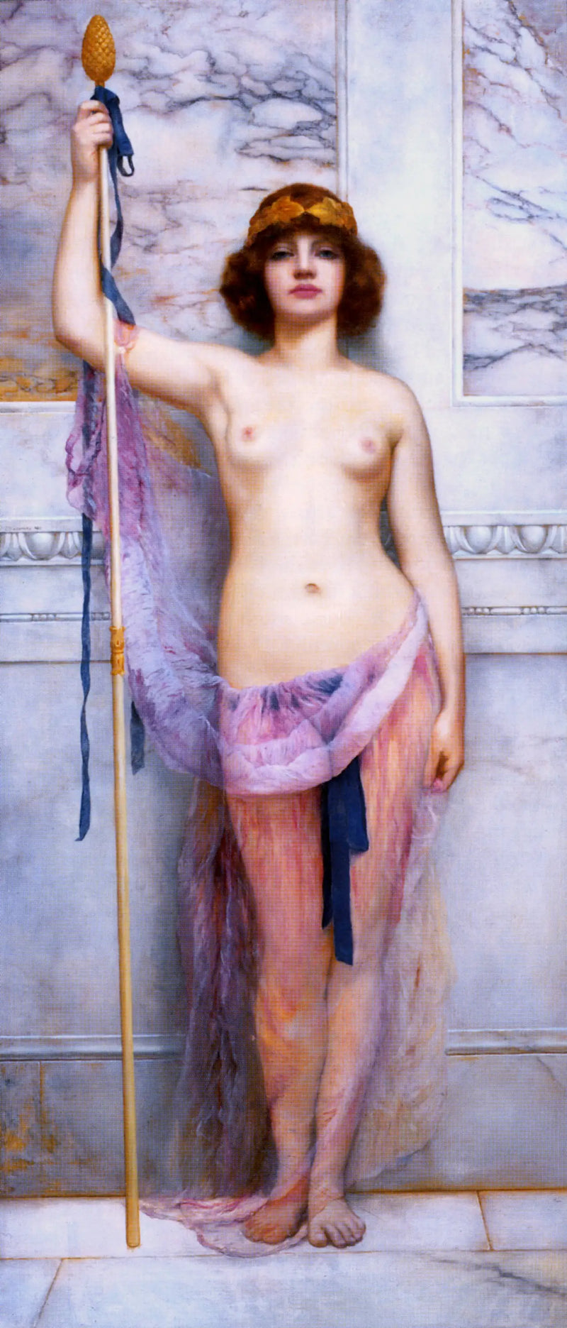 Uma sacerdotisa - John William Godward