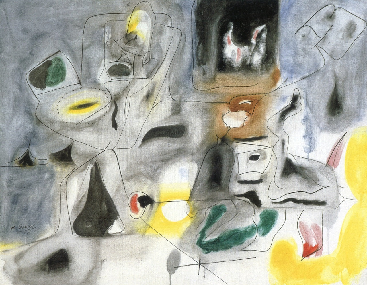 Route de Bonne-Espérance II. Pastorale - Arshile Gorky