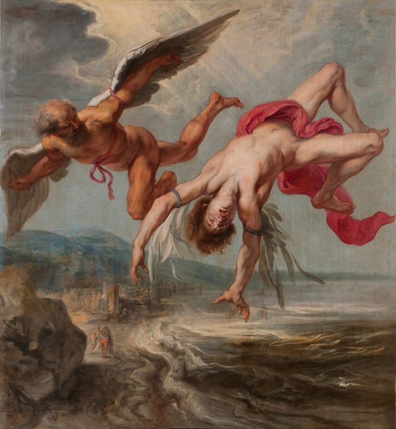 A Queda de Ícaro - Peter Paul Rubens