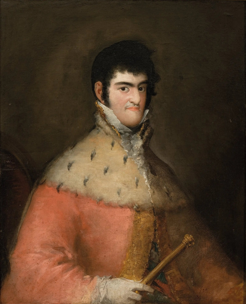 Retrato de Fernando VII da Espanha - Francisco de Goya