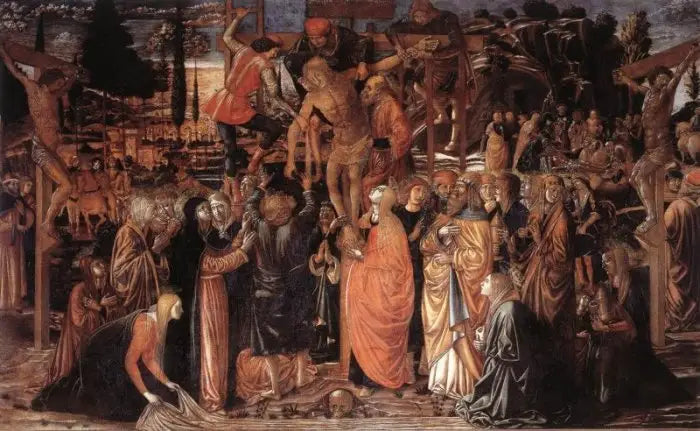 La Descente de croix - Benozzo Gozzoli - Alpha Reproduction