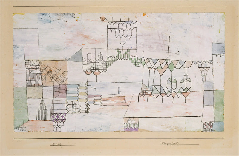 Grande Sala dos Cantores - Paul Klee