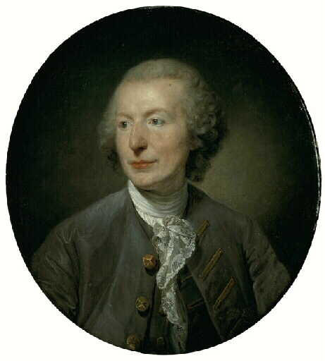 Retrato do abade Louis Gougenot - Jean-Baptiste Greuze
