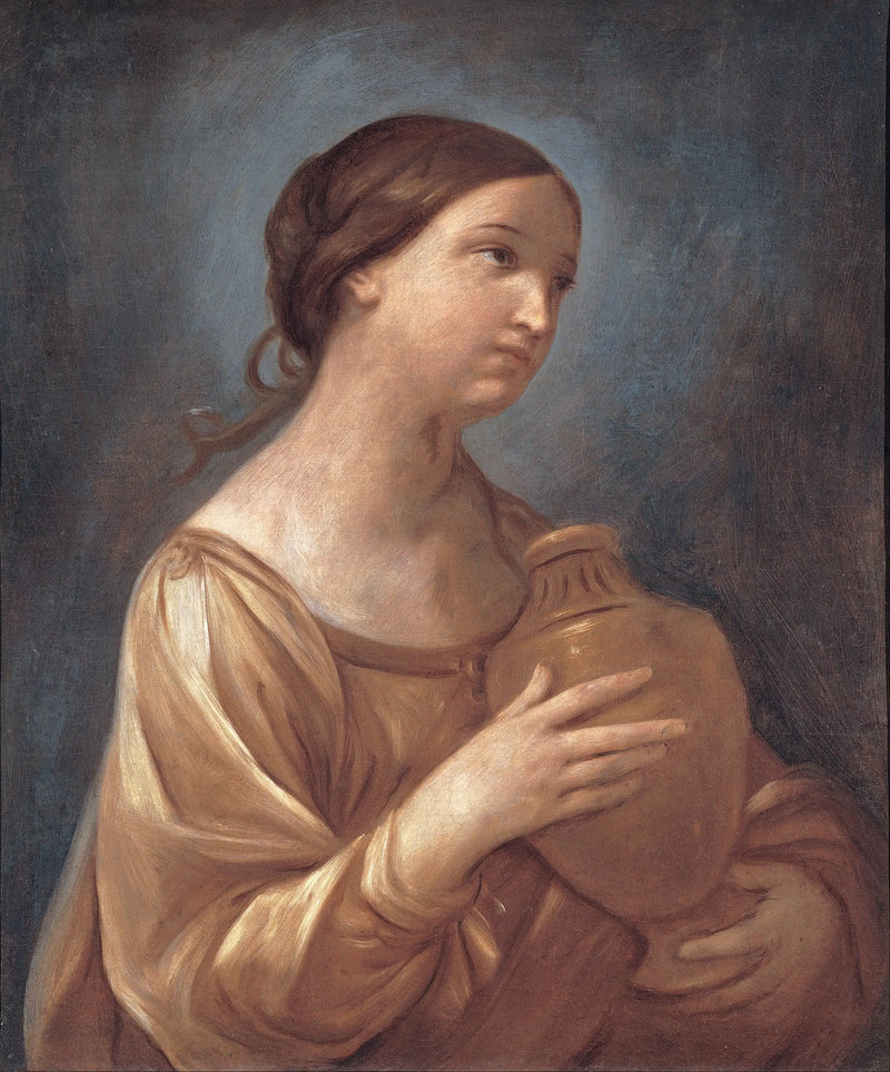 Madeleine com o frasco de perfume - Guido Reni