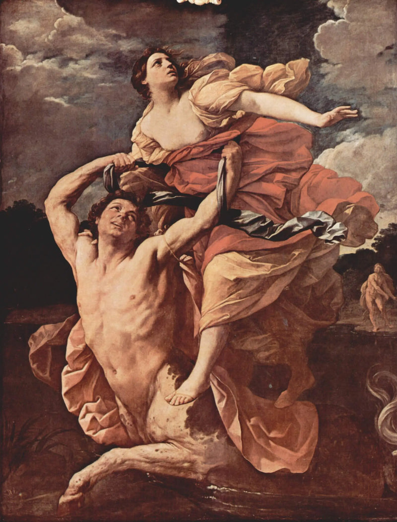 Déjanire levada pelo centauro Nessus - Guido Reni