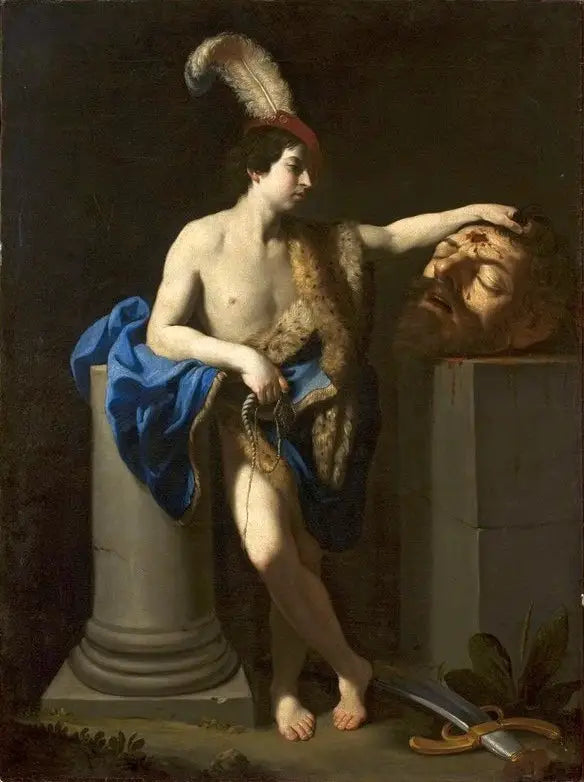 David Vencedor de Golias. - Guido Reni