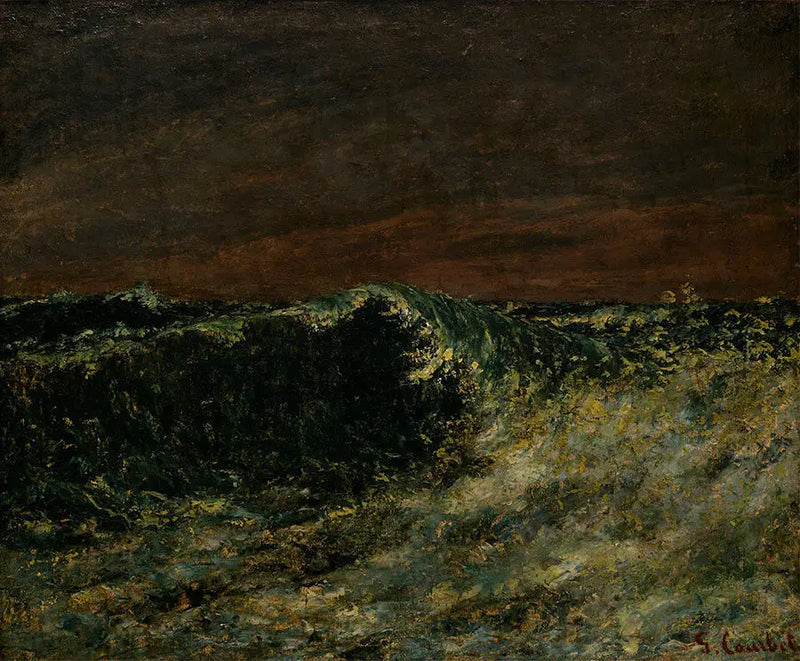 A Onda - Gustave Courbet