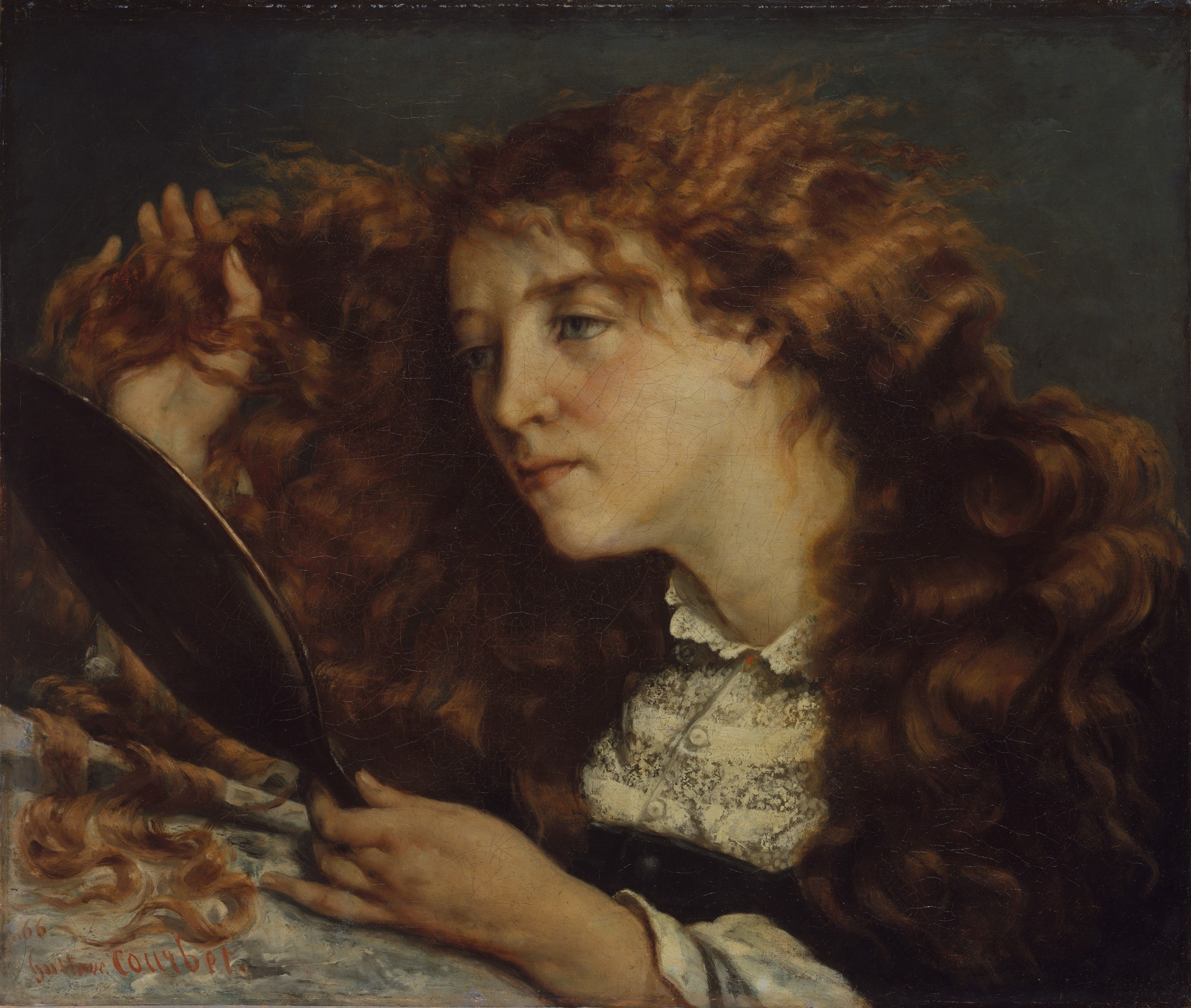 Jo, la belle Irlandaise - Gustave Courbet