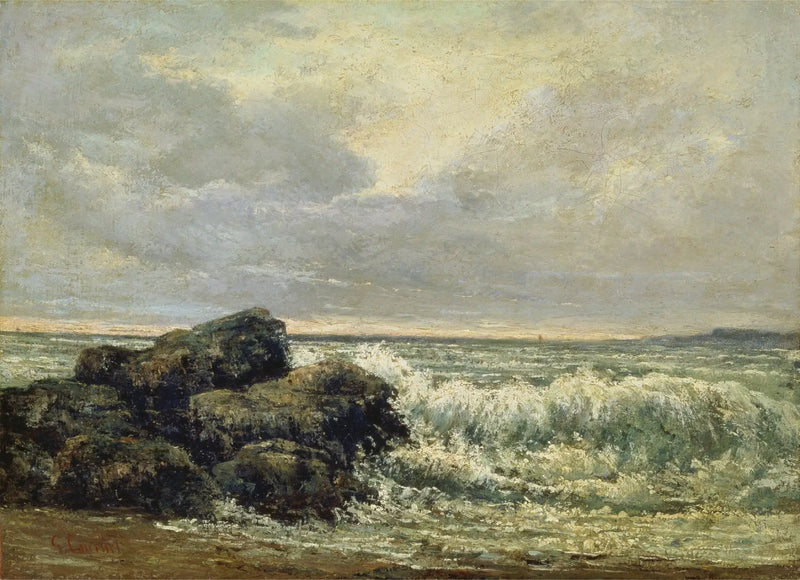 A Onda - Gustave Courbet