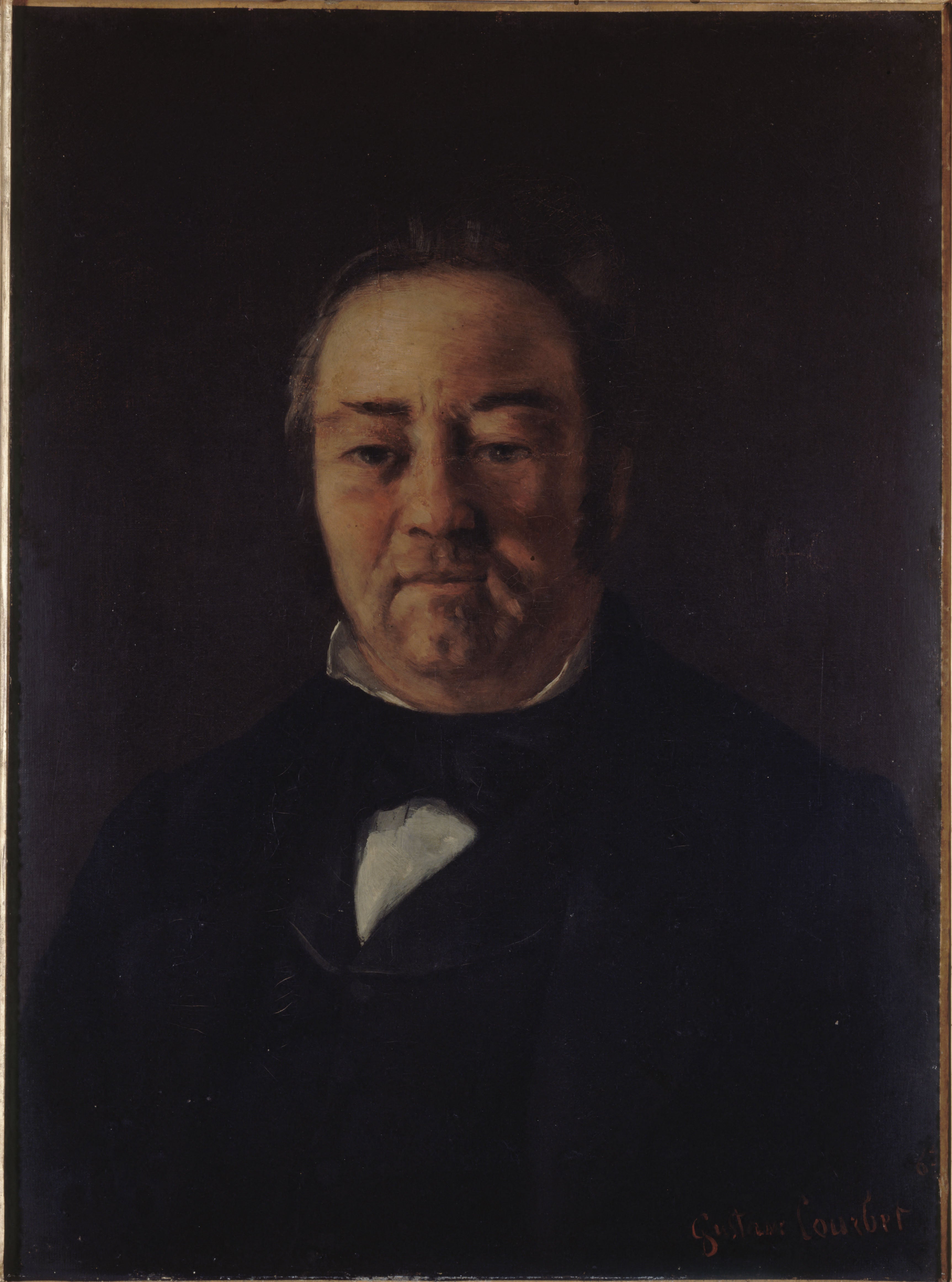 Portrait de Monsieur Corbinaud - Gustave Courbet