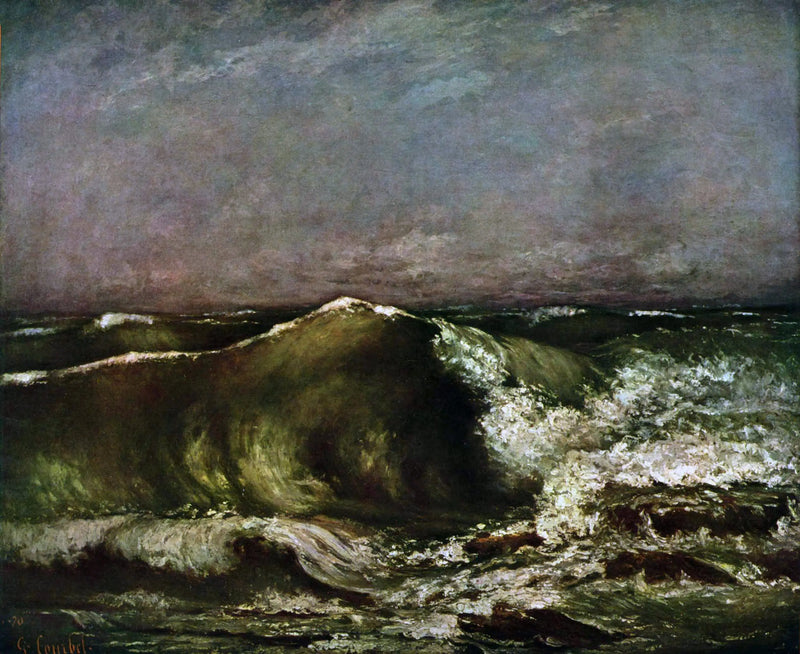 A Onda - Gustave Courbet