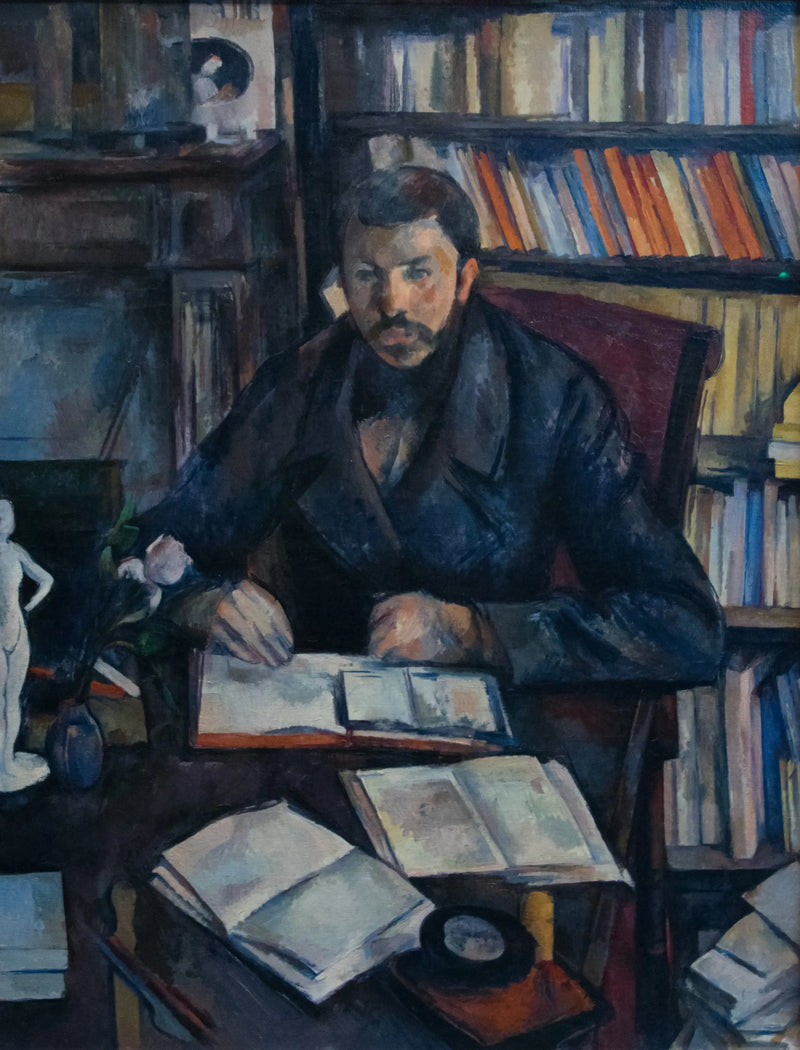 Retrato de Gustave Geffroy - Paul Cézanne