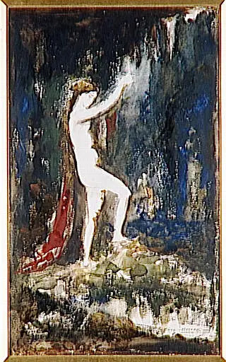 Diane no banho - Gustave Moreau