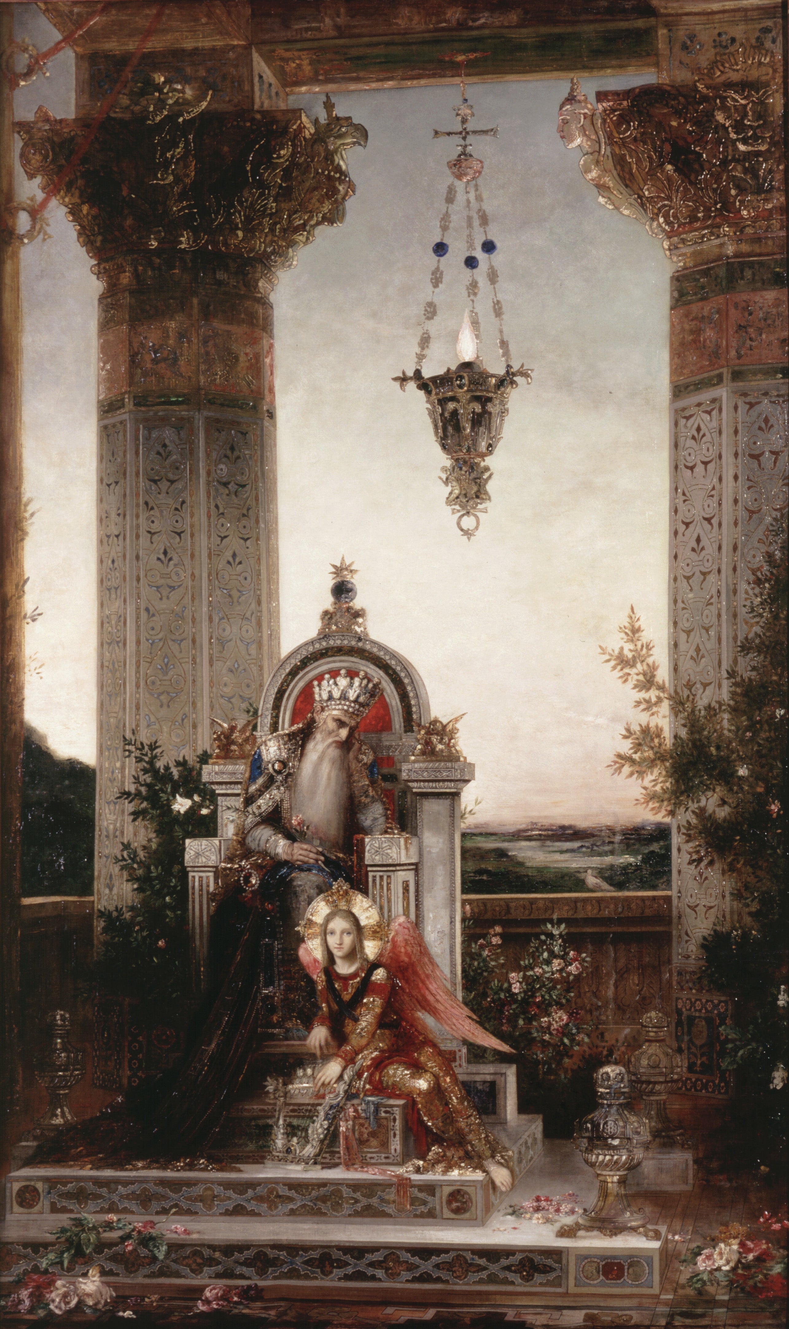 Le roi David - Gustave Moreau
