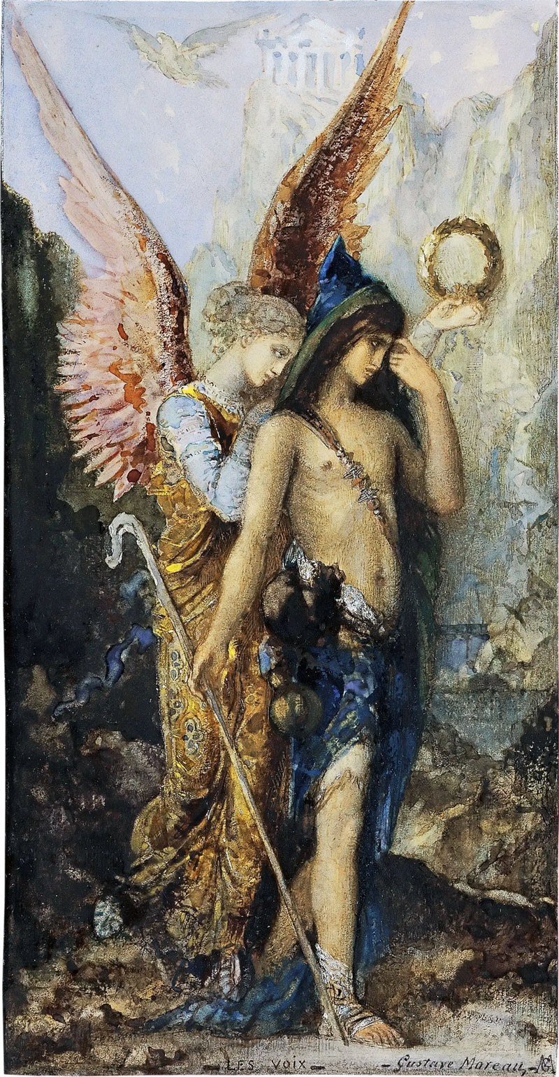 As Vozes - Gustave Moreau