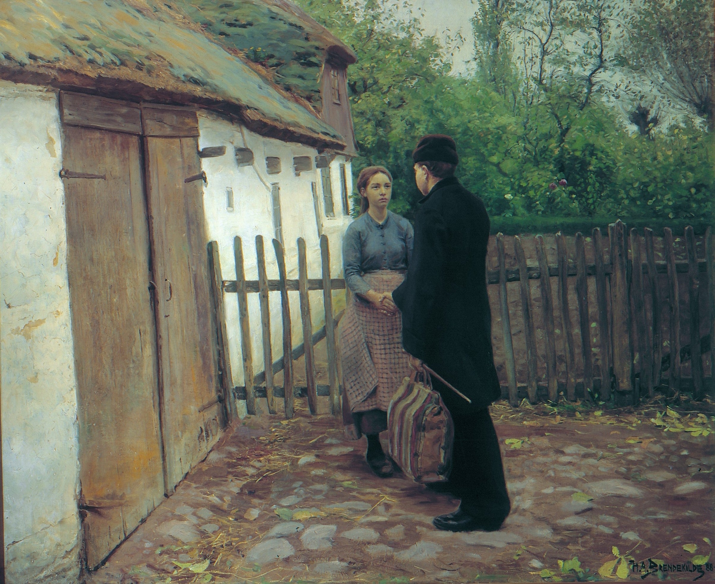 La séparation - H. A. Brendekilde