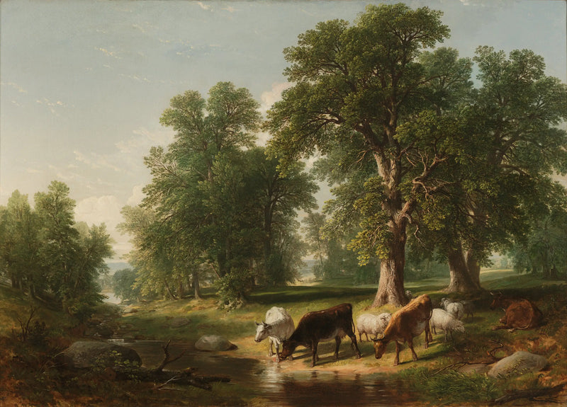 Uma Tarde de Verão - Asher Brown Durand