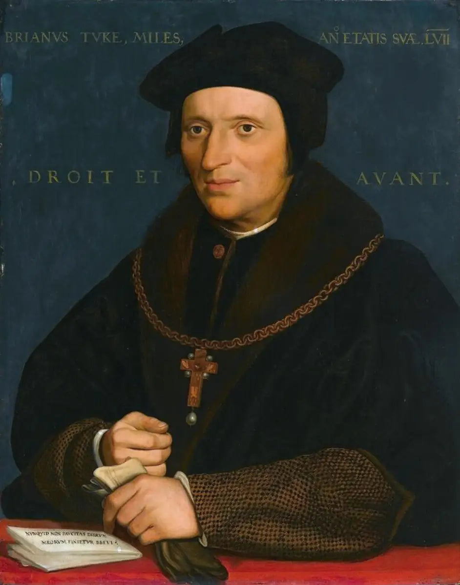 Portrait de Sir Bryan Tuke - Hans Holbein le Jeune - Alpha Reproduction