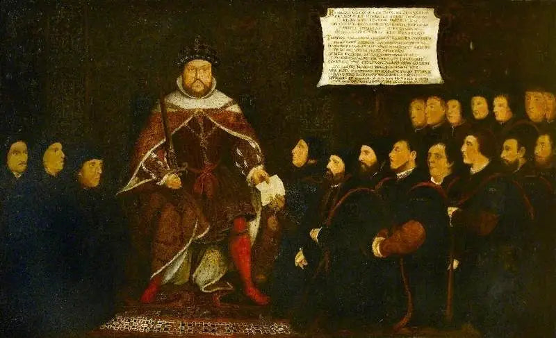 Henrique VIII e os Barbeiros Cirurgiões - Hans Holbein o Jovem
