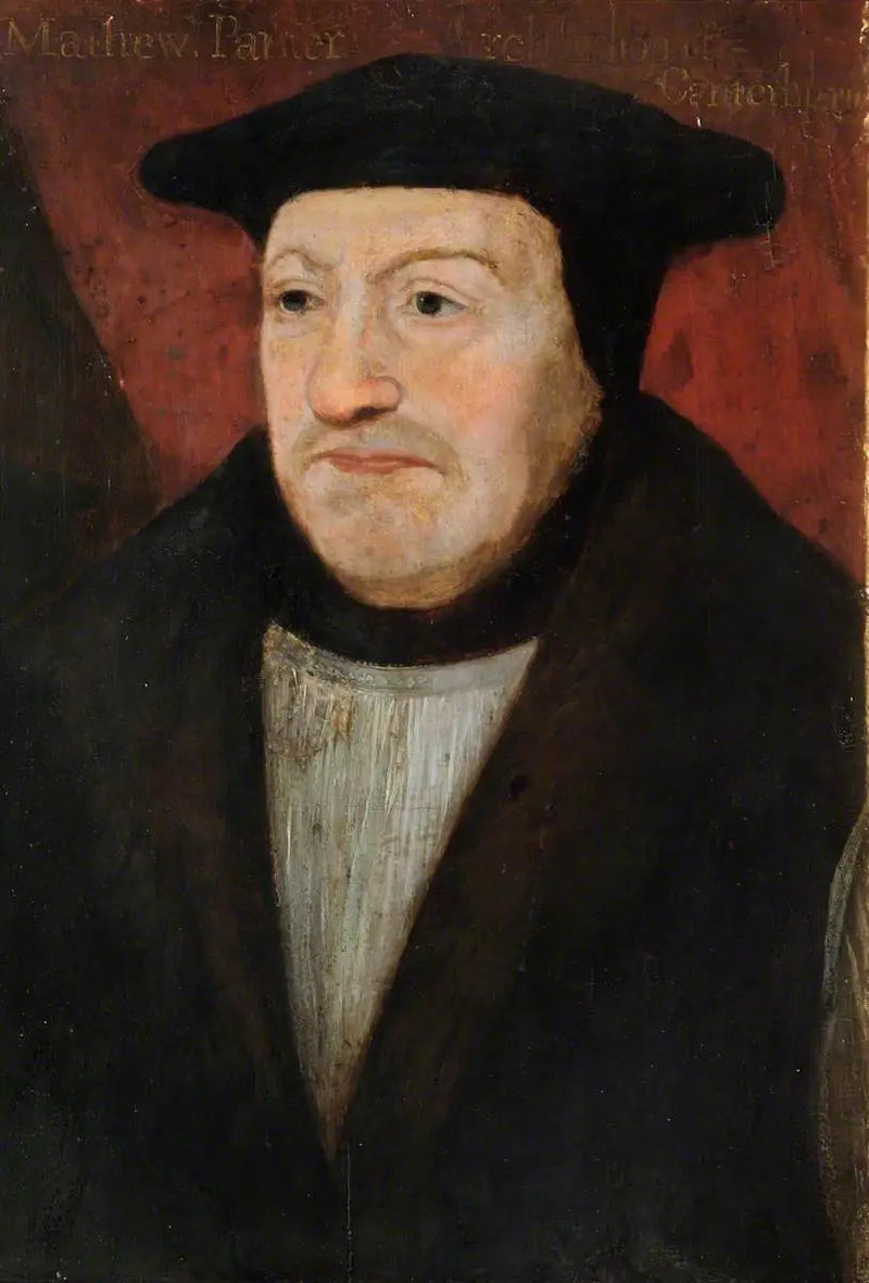 Matthew Parker (1504–1575), Arcebispo de Canterbury - Hans Holbein, o Jovem